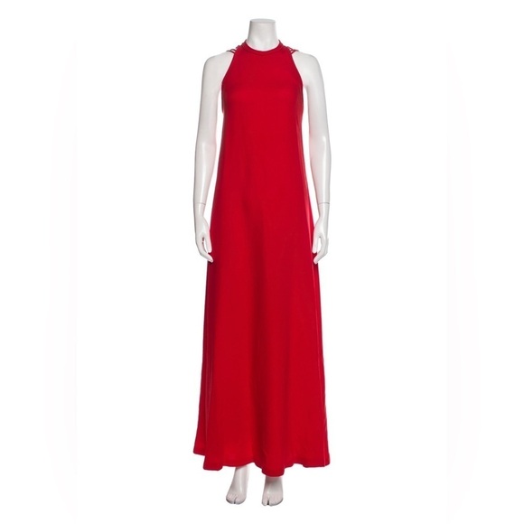 Diane Von Furstenberg Dresses & Skirts - Diane Von Furstenberg Red Maxi Dress